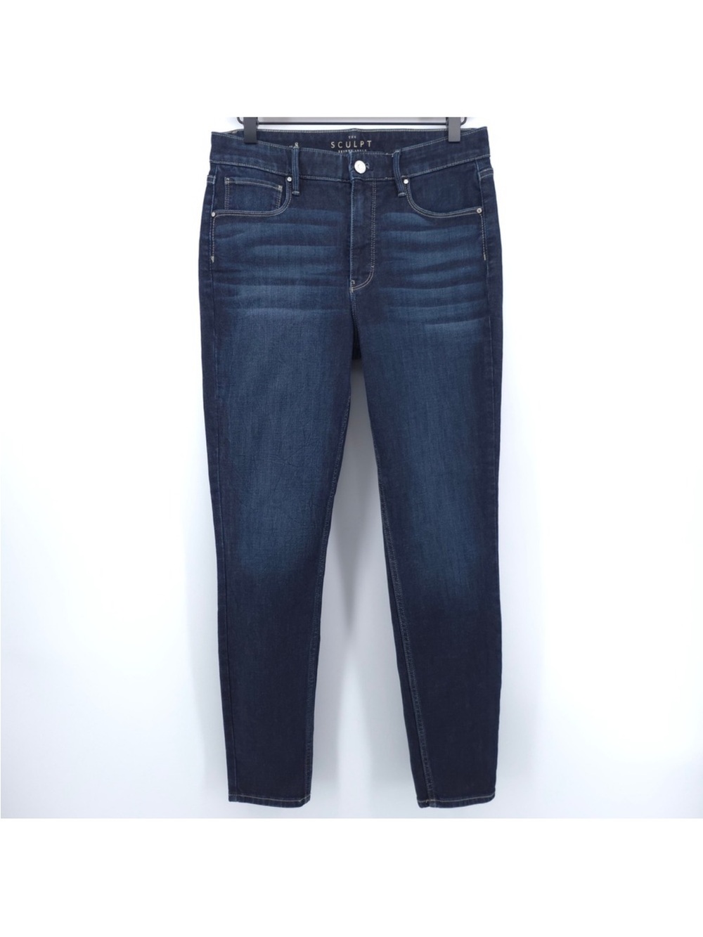 White House Black Market Women Jeans The Sculpt Indigo Skinny Ankle High Rise